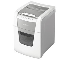 Leitz IQ AutoFeed 100 P5 / Skartovač / DIN P5 / Mikro rez (2x15 mm) / 220 mm / 34 l