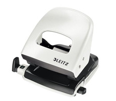 Leitz NeXXt 5008 Stolný dierovač perleťová biela / 3 mm / až 30 listov