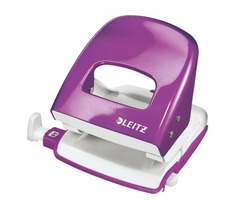 Leitz NeXXt WOW 5008 Stolný dierovač purpurový / 3 mm / až 30 listov