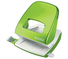 Leitz NeXXt Wow 5008 Stolný dierovač zelená / 3 mm / až 30 listov