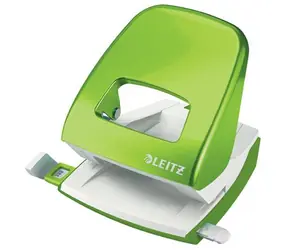 Leitz NeXXt Wow 5008 Stolný dierovač zelená / 3 mm / až 30 listov