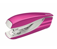 Leitz NeXXt WOW 5502 Stolová zošívačka metalická ružová / 3 mm / až 30 listov / P3 24|6 &amp; P3 26|6