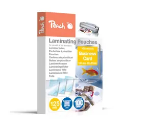 PEACH laminovacia fólia Business Card (60x90mm) 125mic 100ks