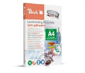 Peach laminovacia fólia A4 (303x216mm) 125mic Self Adhesive 100ks