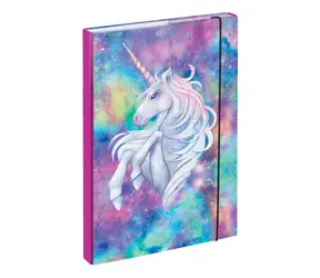 BAAGL Dosky na školské zošity A4 Jednorožec
