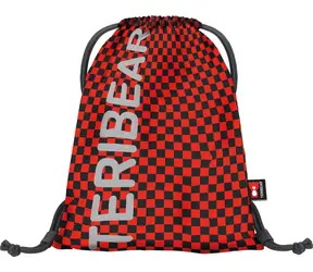 BAAGL Vrecko na obuv TERIBEAR červená