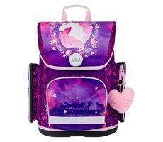 BAAGL Školská aktovka Ergo Kôň / 19 l / vhodná od 1. triedy ZŠ