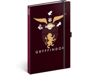 Presco Group Notes Harry Potter - Gryffindor / linajkový / 13 × 21 cm