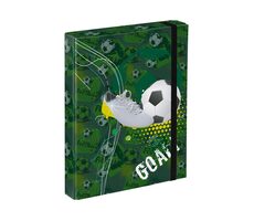 BAAGL Dosky na školské zošity A5 Futbal / 17x23x3 cm