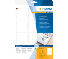 Herma etikety 60 x 60 mm A4 biela / 300 ks