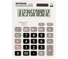 Orava DC-102 biela / kalkulačka / 12 miestny displej