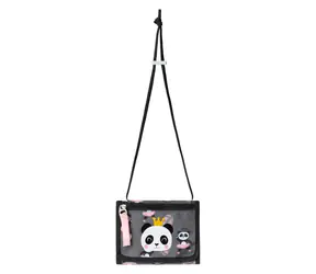 BAAGL Peňaženka na krk Panda / 14 x 10 cm