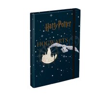 BAAGL Dosky na školské zošity A4 Harry Potter Bradavice Erb / 29x43 cm