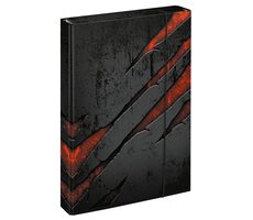 BAAGL Dosky na školské zošity A4 Jumbo Láva / 23x32x5 cm