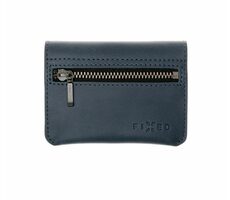 FIXED Tripple Wallet Kožená peňaženka z pravej hovädzej kože modrá