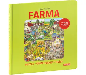 Presco Group FARMA – Puzzle &amp; omaľovánky &amp; kvízy