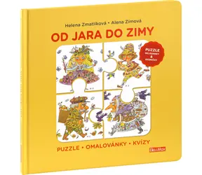 Presco Group OD JARY DO ZIMY – Puzzle &amp; básničky &amp; omaľovánky &amp; kvízy