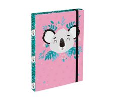 BAAGL Dosky na školské zošity A4 Baby Koala / 23x32x3 cm