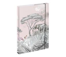 BAAGL Dosky na školské zošity A4 Safari / 23x32x3 cm