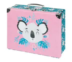 BAAGL Skladací školský kufrík Baby Koala s kovaním