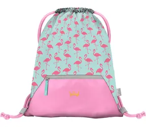 BAAGL Školské vrecko Plameniak