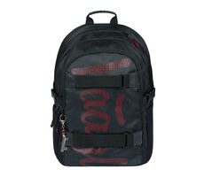 BAAGL Školský batoh Skate Red / 25 l / vhodný od 3. triedy ZŠ