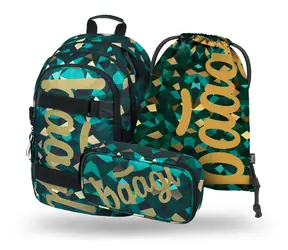 BAAGL SET 3 - Školský set Skate Polygon