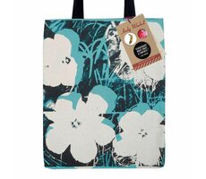 Galison Plátená taška Kvety Andy Warhol / 38x43 cm