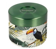 Quokka Whim Food Jar 0.36 l tropical / Termoska na jedlo / nerezová oceľ 