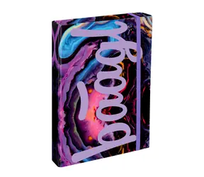 BAAGL Dosky na školské zošity A4 Jumbo Marble / 23x32x4 cm