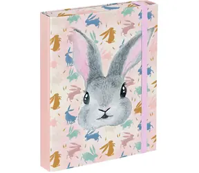 BAAGL Dosky na školské zošity A5 Bunny / 23x17x3 cm