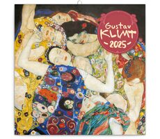 Presco Group Poznámkový kalendár Gustav Klimt 2025 / 30 × 30 cm