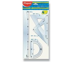 Maped Sada pravítok Classic 4ks (mix)