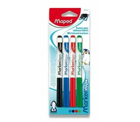Maped Popisovače na biele tabule Marker'Peps 4 ks