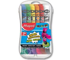 Maped Temperové farby 12x12ml v plastovom boxe