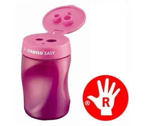 STABILO® EASYsharpener Orezávatko pre pravákov ružové