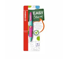 STABILO® EASYergo 1.4 tyrkysová/neónová ružová - vr. 3 náhradných tuh