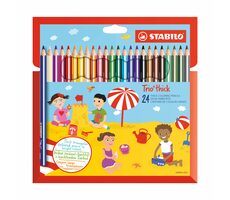 STABILO® Trio silná - 24 ks sada - 24 rôznych farieb