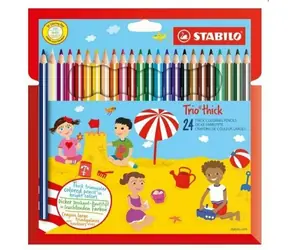 STABILO® Trio silná - 24 ks sada - 24 rôznych farieb