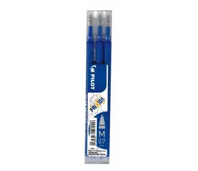 PILOT Náhradné náplne Pilot Frixion 0,7 mm - modré (3ks)