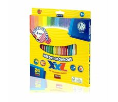 ASTRA Pastelky s XXL tuhou 24 ks
