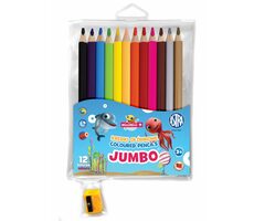 ASTRA Pastelky Mini Mini 12ks Jumbo s strúhadlom