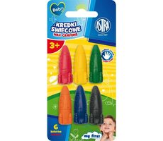 ASTRA BABY Voskové pastelky 6ks