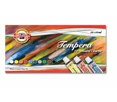 KOH-I-NOOR Temperové farby 10x10ml