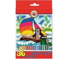 KOH-I-NOOR Šesťhranné pastelky 36ks Krtko