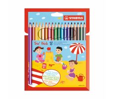 STABILO® Trio silná - 18 ks sada - 18 rôznych farieb