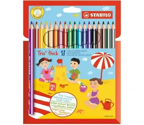STABILO® Trio silná - 18 ks sada - 18 rôznych farieb