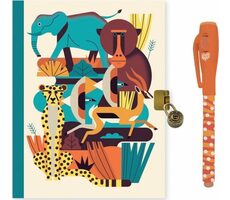 DJECO Tajný denník s magickým perom - Owen / Rozmer: 20x16 cm / Počet stránok: 88