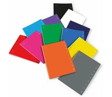 PIGNA Školský zošit 545 Monocromo 1ks (mix) / Formát: A5 / Počet stránok: 40 / Štvorčekový (5x5 mm)