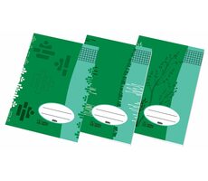 PAPIERNE BRNO Školský zošit 565e 1 ks (mix) / Formát: A5 / Počet stránok: 60 / Štvorčekový (5x5 mm)